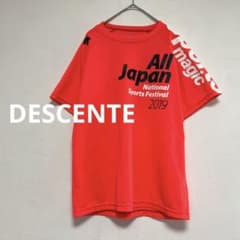 デサント DESCENTE 2019 国体 記念Tシャツ オレンジ S - メルカリ