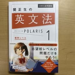 大学入試問題集 関正生の英文法ポラリス 1 標準レベルのサムネイル
