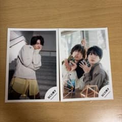 なにわ男子 西畑大吾、道枝俊介公式写真 2枚のサムネイル