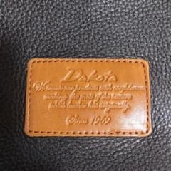 Dakota ショルダーバッグ ブラック×ブラウン レザーのサムネイル