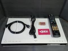 500GB シャープ AQUOS BDレコーダー☆BD-W550SW☆リモコン付 - メルカリ