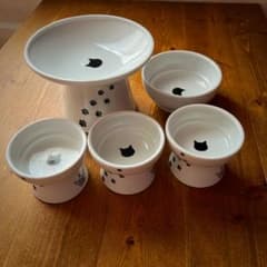 猫壱のお皿　セット　5個のサムネイル