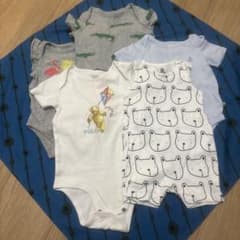 【POLO・GAP】ベビー ロンパース ボディスーツ 5枚セットのサムネイル