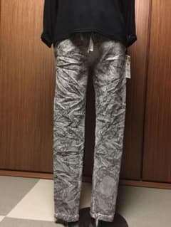 ラメ入りシワ加工パンツ 値下げしました❗のサムネイル