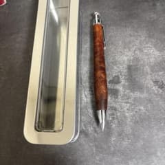 こぶた工房　極上花梨瘤　木軸 シャープペンシル 瘤杢のサムネイル