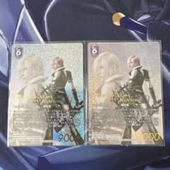 FFTCG ライトニング　フルアートfoil らくらくメルカリ便 FFTCG プレリ フルアート foil ライトニング 2枚 28-093H - メルカリ