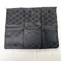 GUCCI グッチ GG柄 保存袋 巾着袋 ブラウン　約30×35cmのサムネイル