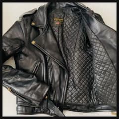 m23【極美品】VANSON ダブルレザージャケット34　ブラック ベルト m23【極美品】VANSON ダブルレザージャケット34 ブラック ベルト