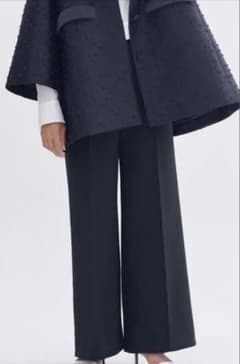 極美品 shirocon yori 24SS ハイウエストハイストレッチパンツ yori shirocon ハイウエストハイストレッチパンツ ブラック 34 - メルカリ