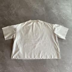ホワイト 半袖Tシャツ クルーネックのサムネイル