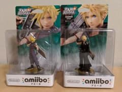 【出品再開】クラウド amiibo アミーボ 2個セットのサムネイル