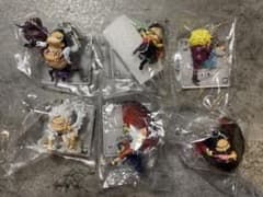ワンピース ONE PIECE フィギュアキーホルダー 全6種 コンプリート