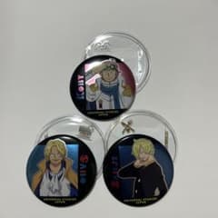 USJ ONE PIECE 缶バッジ コビー サボ サンジ 3種セットのサムネイル