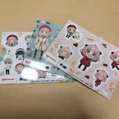 [극장판 SPY×FAMILYCODE:White] 오리지널 스티커 3장 세트