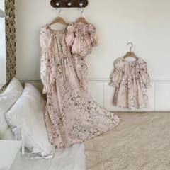 Monbebe Misty eyelet onepiece set 韓国子供服 - メルカリ