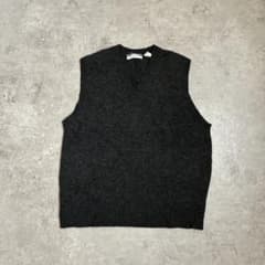 OLD NAVY ラムズウール 子羊 羊毛 ニット ベスト M ノームコア