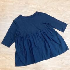 マタニティ トップス ブラック 七分袖(西松屋)のサムネイル