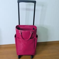 SWANY スワニー 4輪 キャリーカート クロコ型押し 旅行用品 - メルカリ