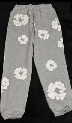 DENIM TEARS 完全正規品花柄プリント ジョガーパンツ Mのサムネイル