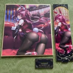 ピロ水 はにかみバニー コラボカフェ 火ノ浦奈々花 ミニ色紙 アクスタ セットのサムネイル