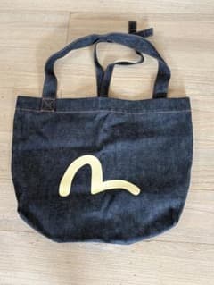 値下げ EVISU デニム トートバッグ カモメプリント レアバッグ - メルカリ