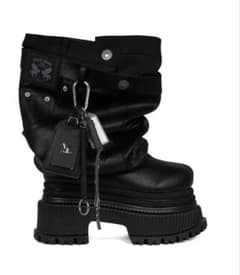 靴 YELLO GIO PLATFORM SHORT BOOTS M YELLO GIO PLATFORM SHORT BOOTS - メルカリ