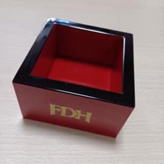 美品】2003年 福岡ダイエーホークス パ・リーグ優勝記念 塗枡（箱なし 