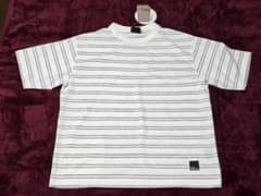【Jack Wolfskin】新品未使用タグ付／ボーダーTシャツ／XL／ホワイトのサムネイル
