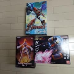 未開封：SMP ガンバスター/MODEROID バスターマシン7号,真ゲッター1のサムネイル