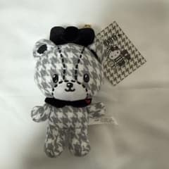 サンリオ モノクロガーリーふたごコーデ マスコットホルダー タイニーチャム