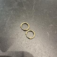 Larme. 10mm 両耳ピアス ゴールドのサムネイル