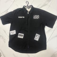 PORT AUTHORITY 半袖ワークシャツ XL ブラックのサムネイル
