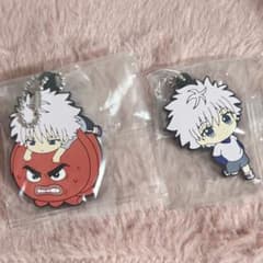 HUNTER × HUNTER 키루아 이카르고 고무 마스코트 스트랩