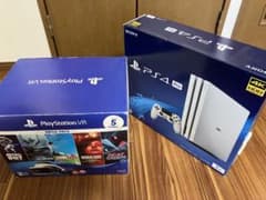 PlayStation4 pro 1TB 本体＋PSVR MEGAPACKのサムネイル