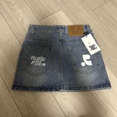 【韓国ブランド】Rest&recreation デニムミニスカート Sサイズのサムネイル