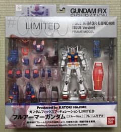 GUNDAM FIX FIGURATION フルアーマーガンダム ブルーVer. - メルカリ
