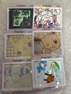 一番くじ　ポケモン ハンカチ　全6種セットのサムネイル