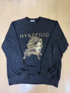 HYSTERIC 迷彩プリント トレーナー Lサイズ - メルカリ