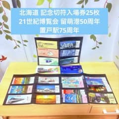北海道 記念切符 いろいろ入場券 25枚 森林鉄道乗車券 チケット