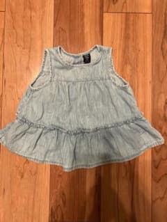 GAP ベビー デニム ノースリーブ トップス 18-24monthsのサムネイル