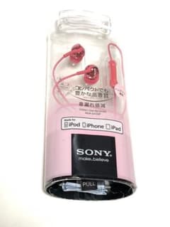 ☆未開封☆SONY カナル型イヤホン マイク付 MDR-EX110IP/Pのサムネイル