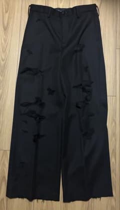 doublet DESTROYED WIDE TROUSERS ダブレット S - メルカリ