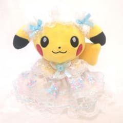 マイピカチュウ♡ぬいぐるみ服♡ドレス♡3点セット♡Pokémon♡3点