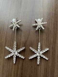 スターイヤリング　スター＆ムーン ヘアピン セット シルバーカラーのサムネイル