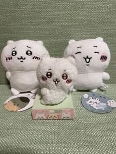 치이카와 봉제인형 3점 세트 태그 첨부 프라이즈