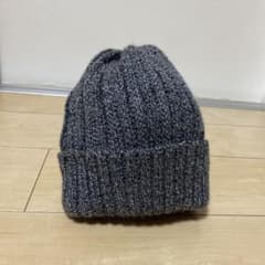 【値下中】【CA4LA】ニット帽　グレーのサムネイル
