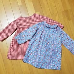 プチバトー 長袖チュニック86サイズ 2点のサムネイル