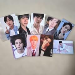 BTS JIN 公式トレーディングカード 9枚セットのサムネイル