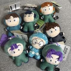 닌타마 란타로 봉제인형 마스코트 7점 세트