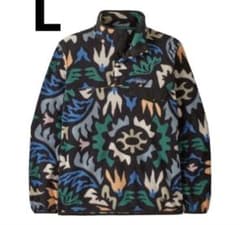 【新作完売品】Patagonia2026新作シンチラスナップt カレイドブラックのサムネイル